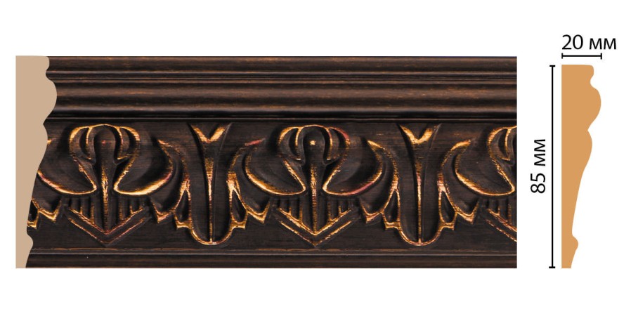 Молдинг DECOMASTER 152B-966 (85*20*2400мм)