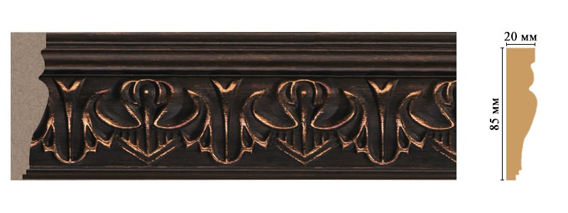 Молдинг DECOMASTER 152B-966 (85*20*2400мм)