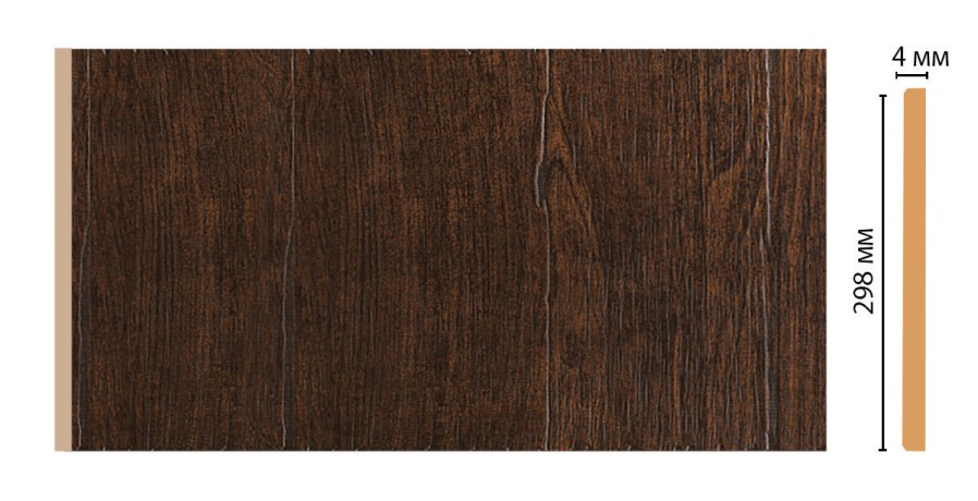 Декоративная панель DECOMASTER W30-1 (298*4*2400мм)